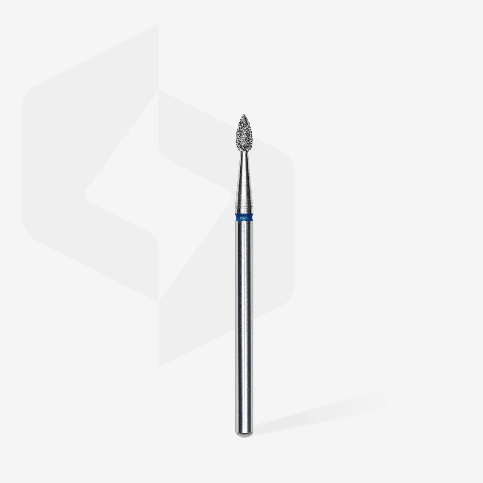 Fraise diamantée « Goutte » bleue, diamètre 2,3 mm, partie active 5 mm