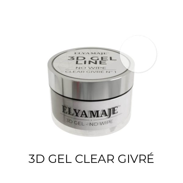 3D Gel Clear Givré - ELYAMAJE
