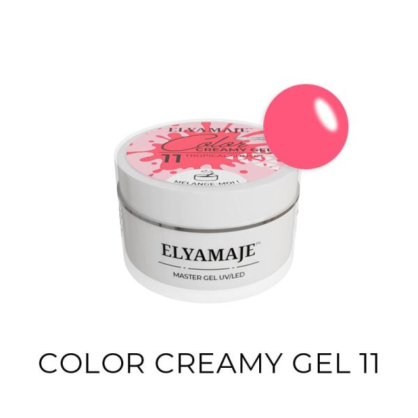11 Tropical Sunset 20ml - Color Creamy Gel ELYAMAJE