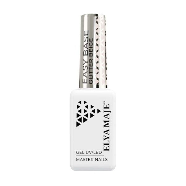 Easy Base Glitter Beige 8ml - ELYAMAJE