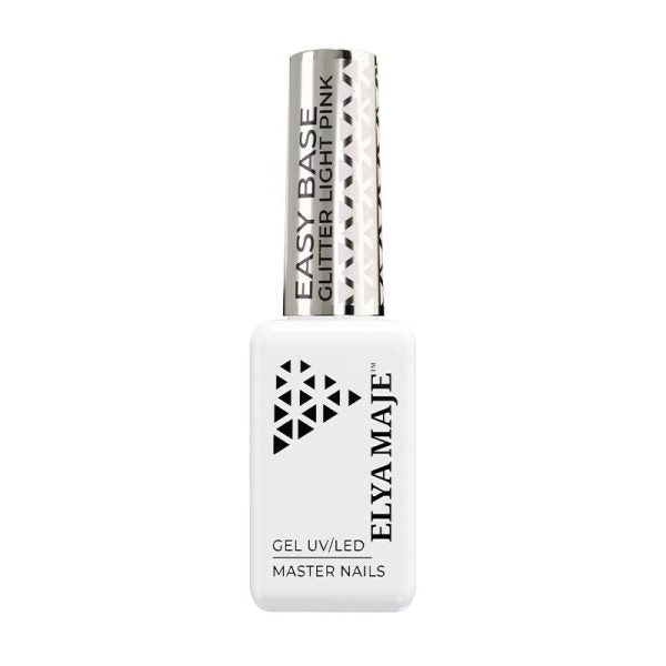 Easy Base Glitter Light Pink 8ml - ELYAMAJE