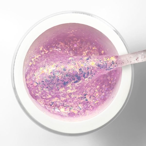 04 Crystal Light Pink 20ml - Paillette Creamy Gel ELYAMAJE