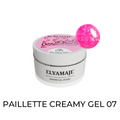 07 Crystal Fuchsia 20ml - Paillette Creamy Gel ELYAMAJE