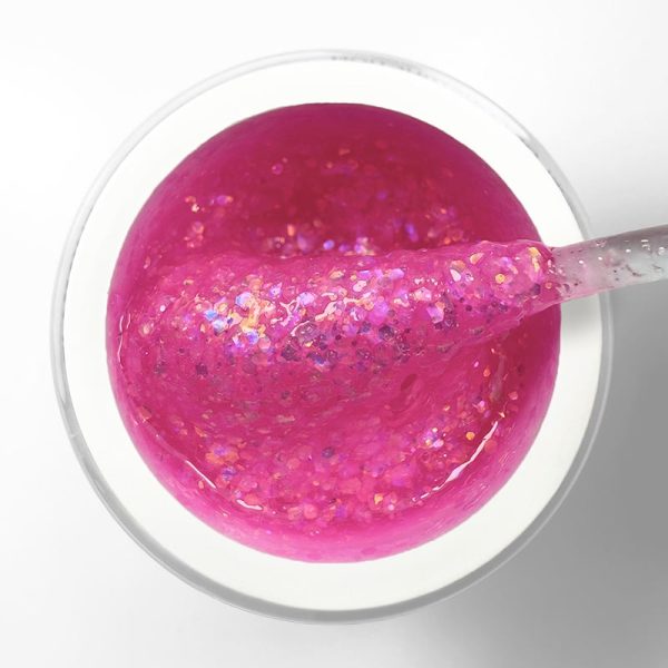 07 Crystal Fuchsia 20ml - Paillette Creamy Gel ELYAMAJE