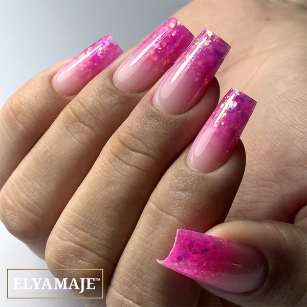 07 Crystal Fuchsia 20ml - Paillette Creamy Gel ELYAMAJE