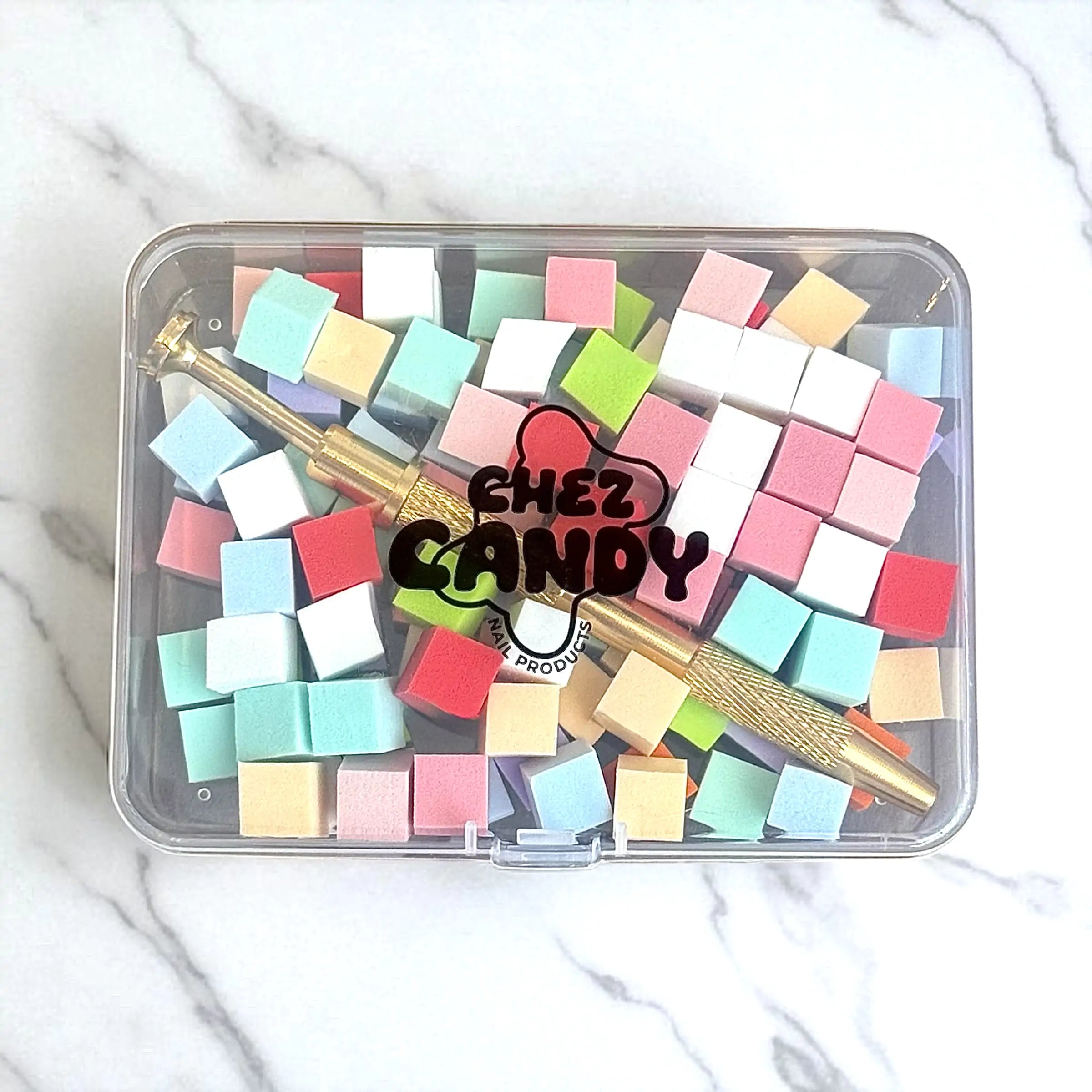 Nail Pop Box (éponges + pince) - CHEZ CANDY
