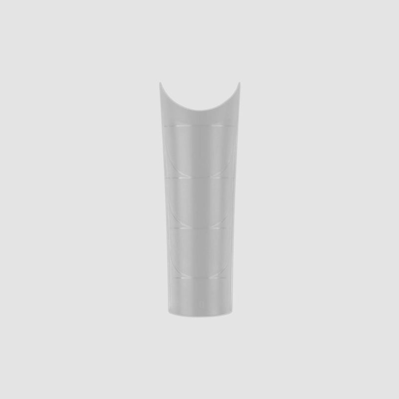 Demi Capsules Carrés Clear 300pcs - M'NAILS
