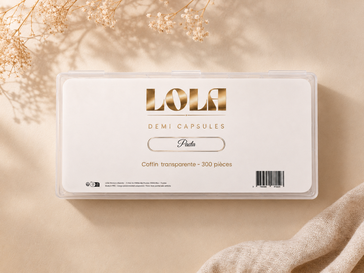 Demi-capsules PAOLA – Coffin transparentes – 300 pièces