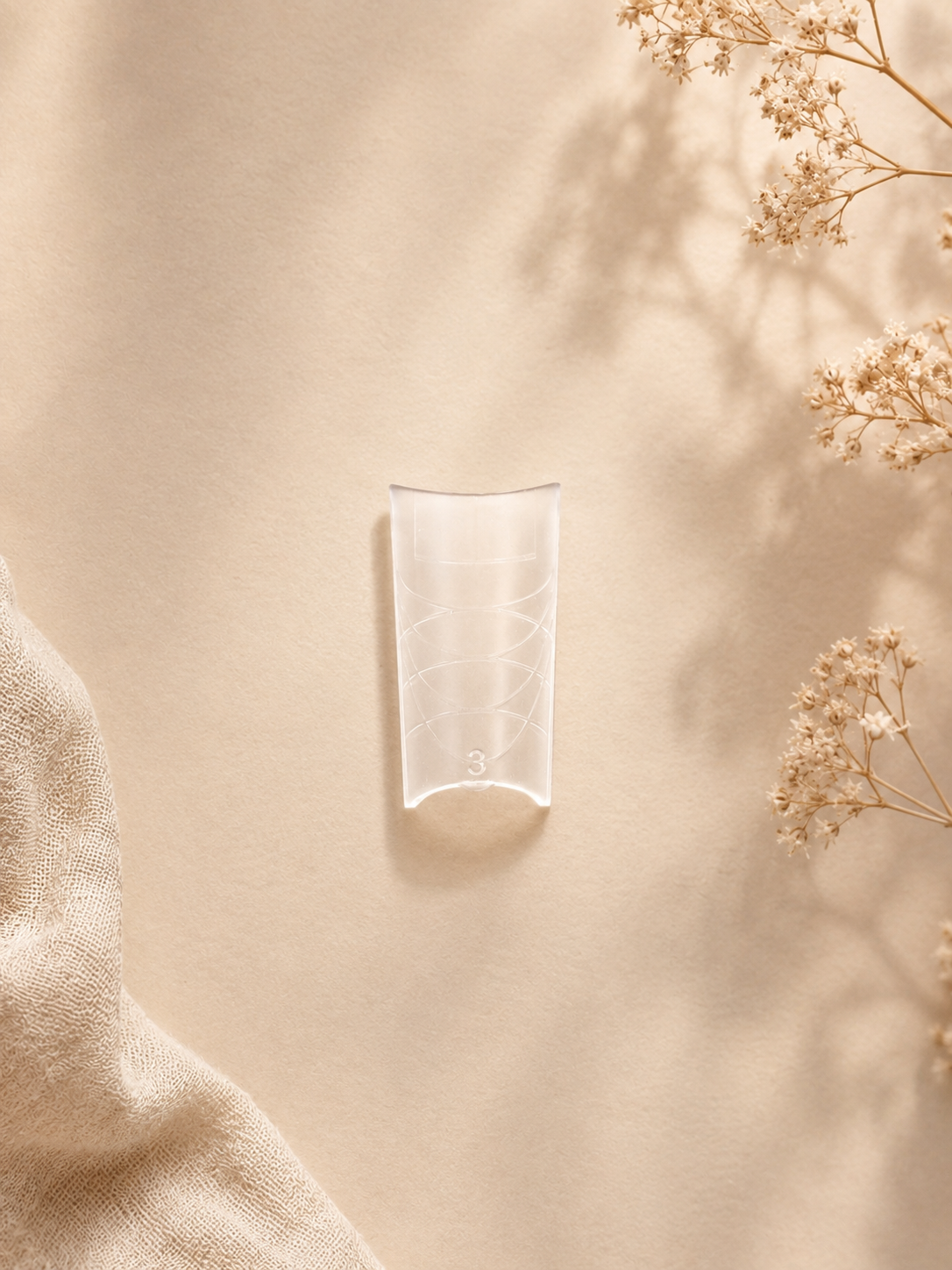 Demi-capsules VALENTINA – Carrées transparentes – 300 pièces