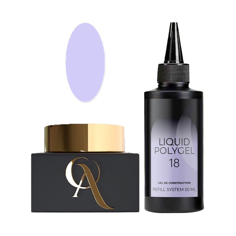 LIQUID POLYGEL - 18 - PASTEL COLLECTION - oa nail system