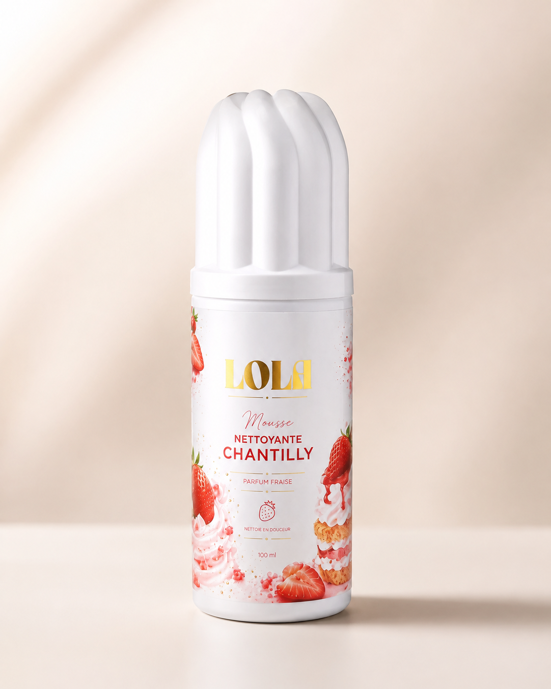 Mousse nettoyante chantilly - LOLA