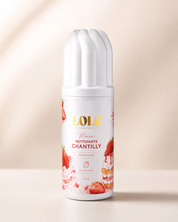Mousse nettoyante chantilly - LOLA