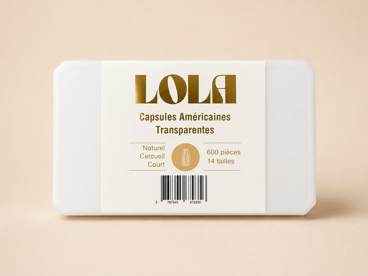 Capsules Américaines Transparentes - Naturel Cercueil - LOLA
