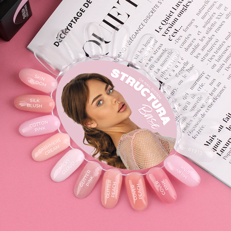 Silk Blush Structura Base 15ml - OA Nails System
